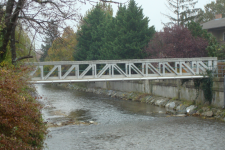 Stahlbetonfachwerksbrücke 